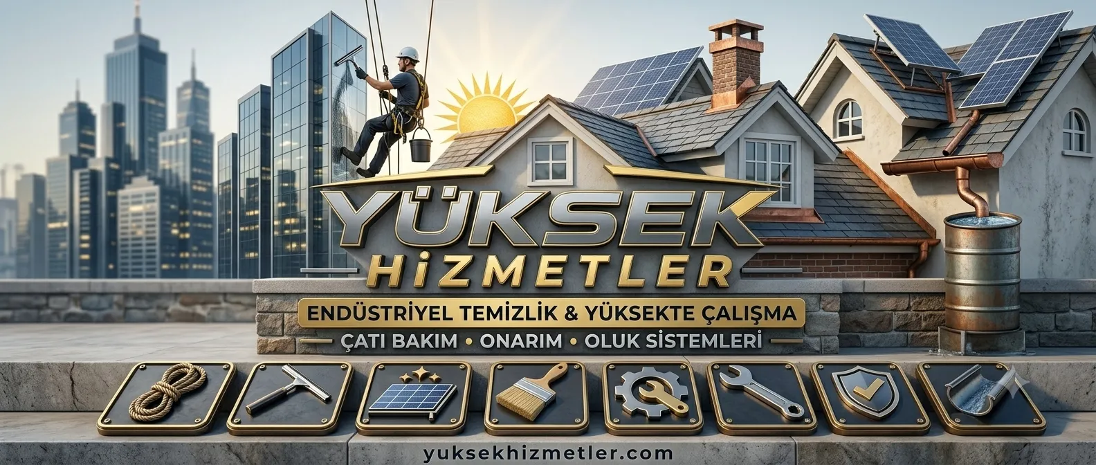 Yüksek Hizmetler | Endüstriyel Temizlik, Çatı Bakımı ve Yüksekte Çalışma Hizmetleri Erzurum